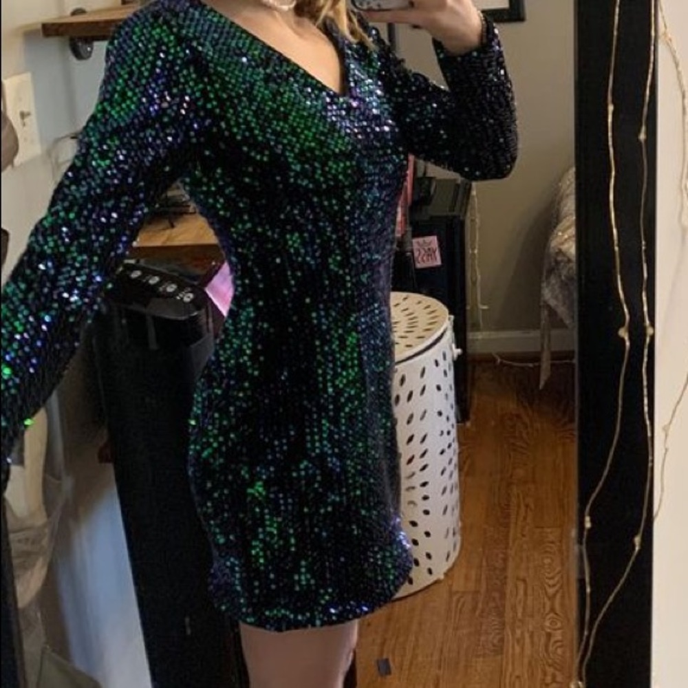 Sequin dress!